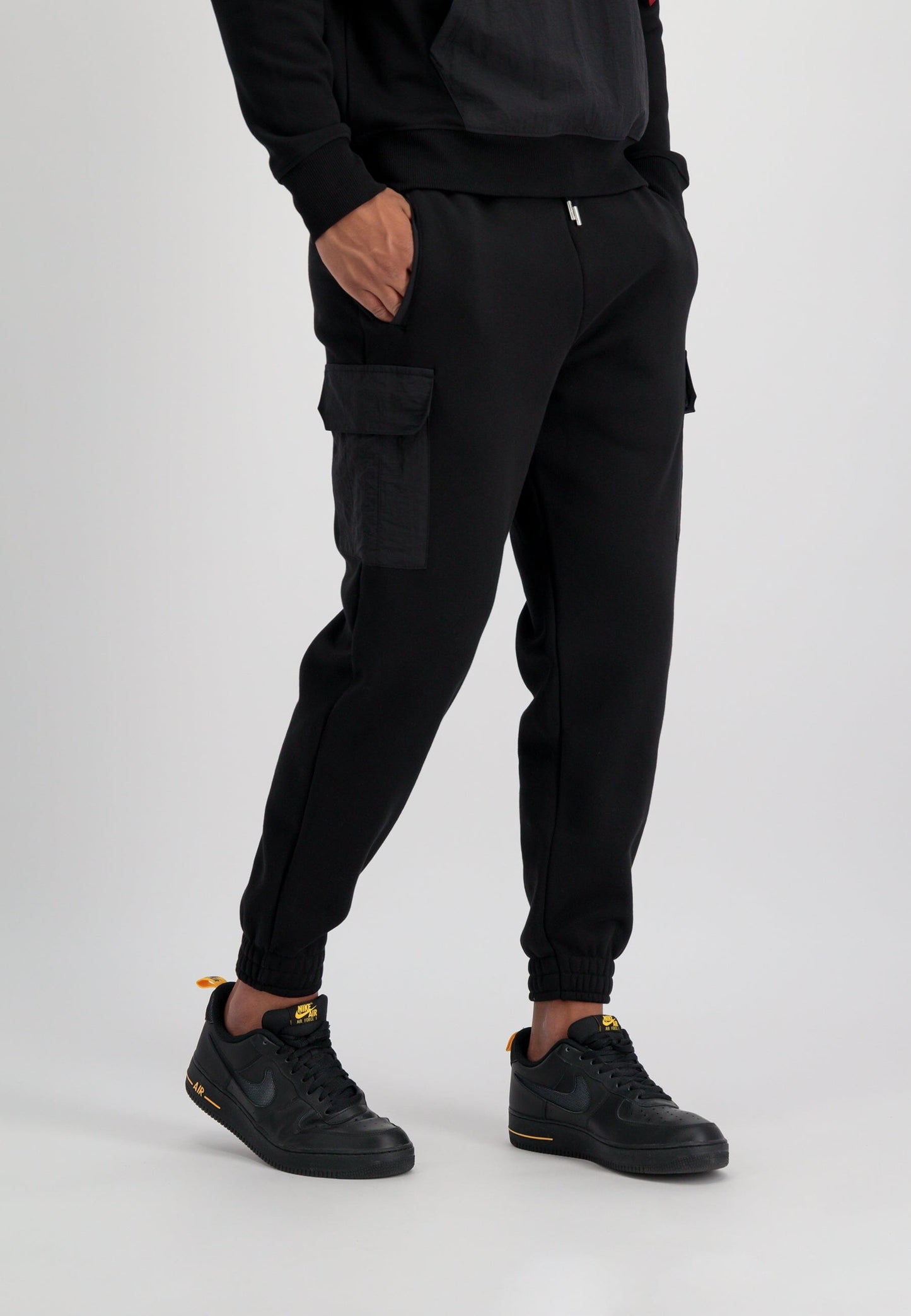 SWEAT NYLON CARGO JOGGER